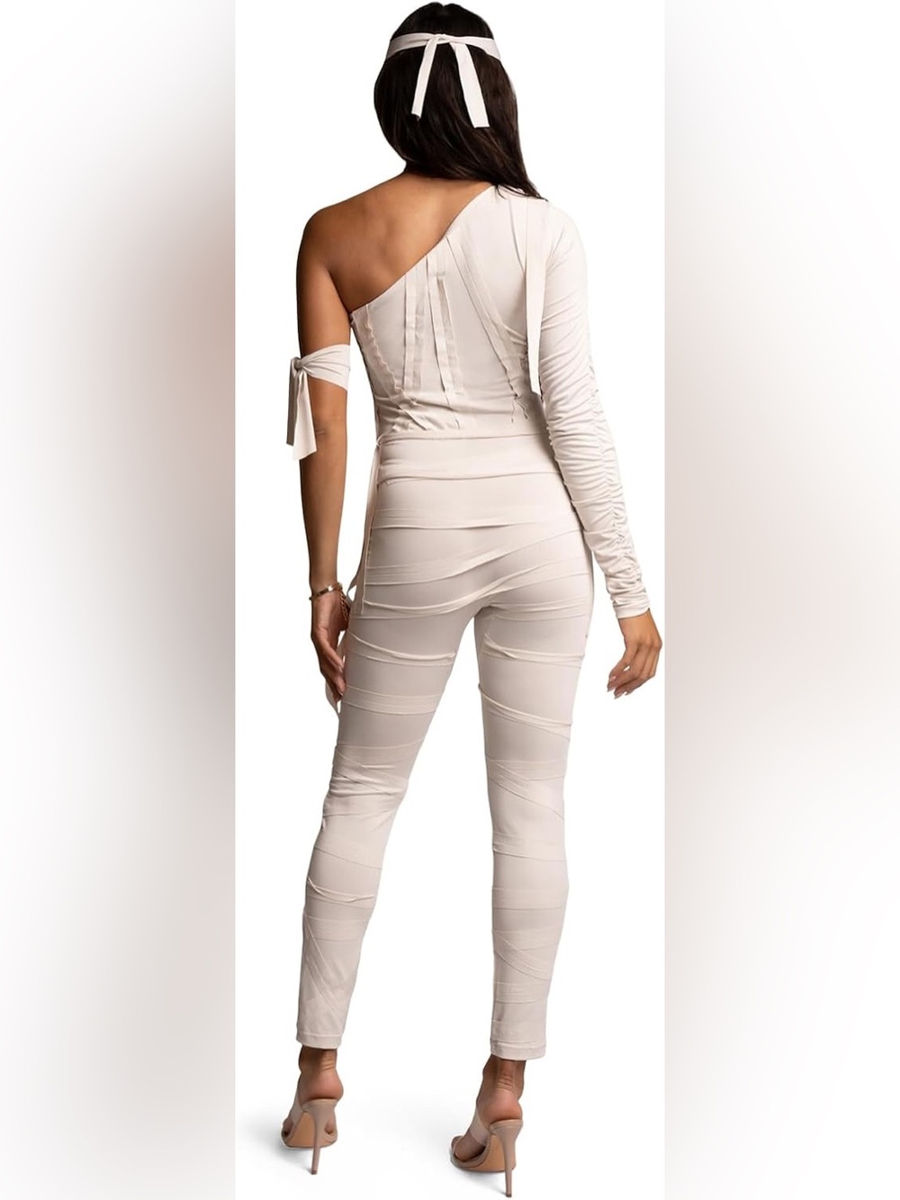 Tipsy Elves White Mummy Halloween Costume Size M - Picture 2 of 8